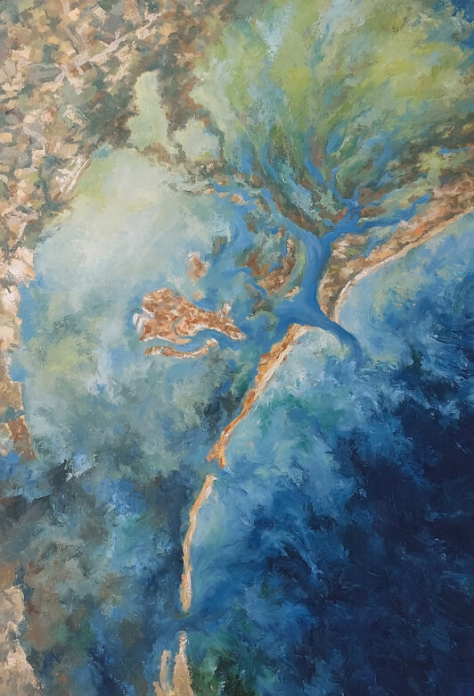 Laguna di Venezia. 100x70 cm